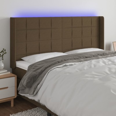 Headboard with LED, dark...
