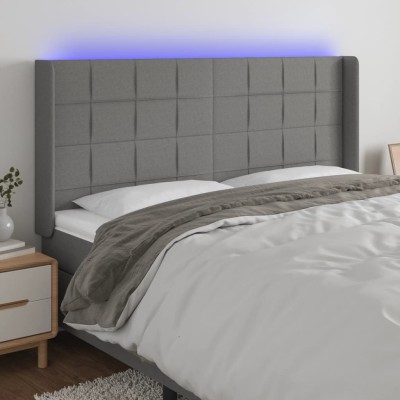 Headboard with LED, dark...