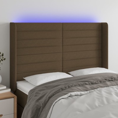 Headboard with LED, dark...