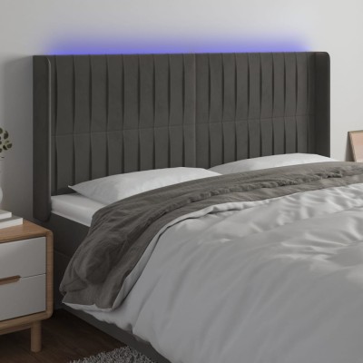 Headboard with LED, dark...
