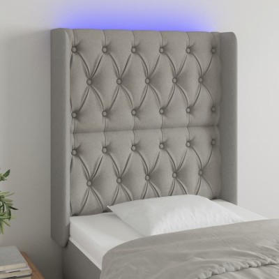 Headboard with LED, light...