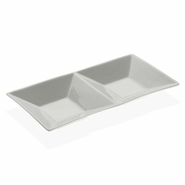 Uzkodu paplāte Versa Keramika Porcelāns (23 x 11 x 3 cm)