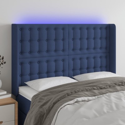 Headboard with LED, blue,...
