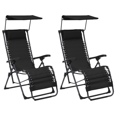 Folding terrace chairs, 2...