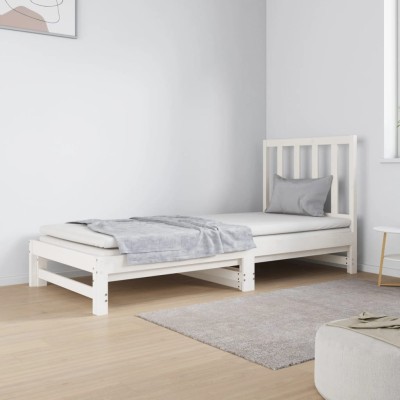 Pull-out bed, white,...