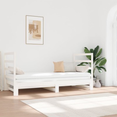 Pull-out bed, white,...