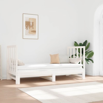 Pull-out bed, white,...