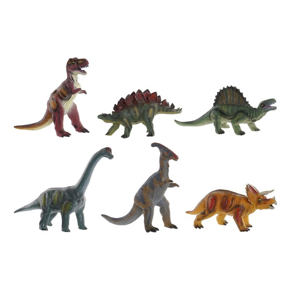 Dinozaurs DKD Home Decor 6 Daudzums 36 x 12,5 x 27 cm