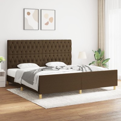 Bed frame with headboard,...
