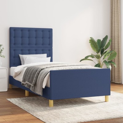 Bed frame with headboard,...