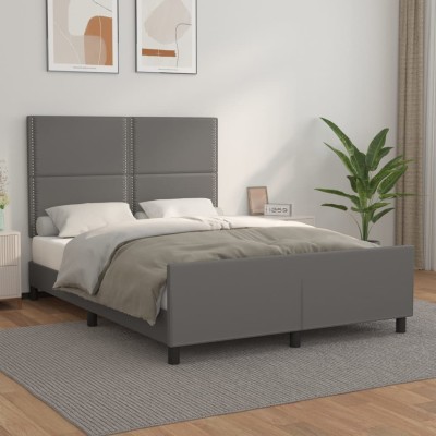 Bed frame with headboard,...
