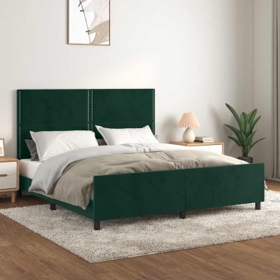 Bed frame with headboard,...