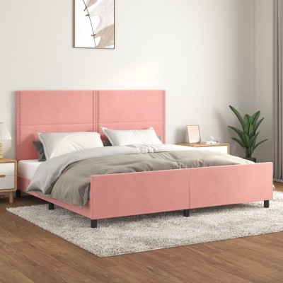 Bed frame with headboard,...