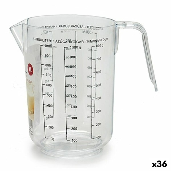 Measuring Jug Kinvara CH13613 Plastic (36 Units)