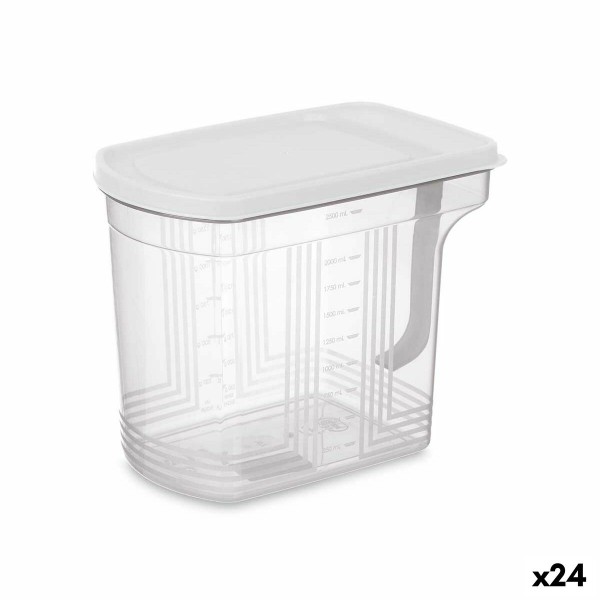 Ledusskapja organizators Kinvara 02 1507 Pelēks Caurspīdīgs 2,5 L 20,5 x 17 x 13 cm (24 gb.)