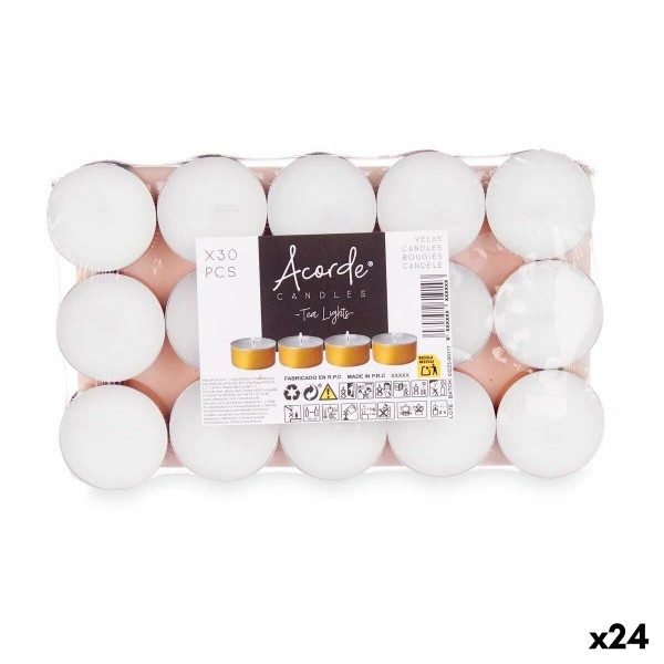 Küünla Komplekt Acorde Tea Lights (24 Ühikut)