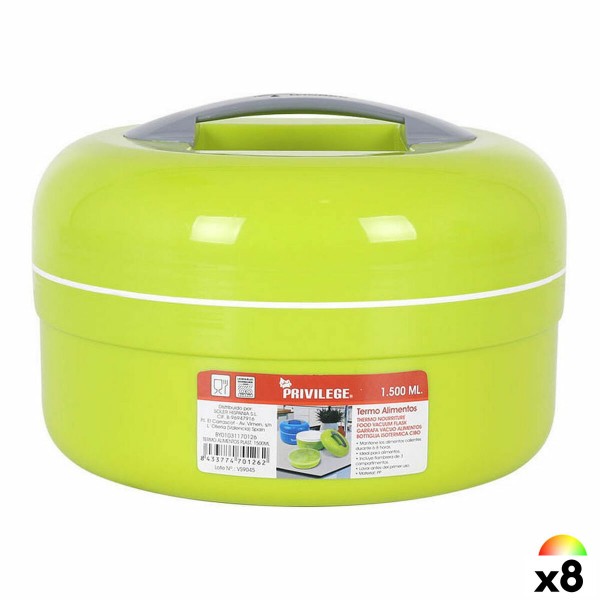 Toidutermos Privilege 85285 Plastmass 22 x 15 cm (8 Ühikut) (1,5 L)