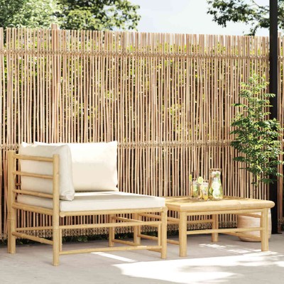 Garden set with cream...