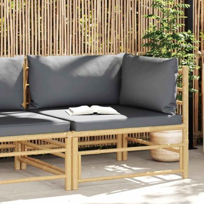 Corner garden sofa with...