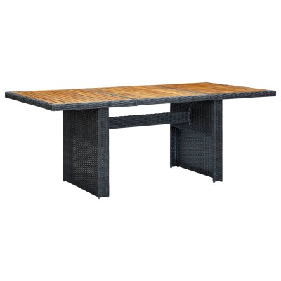 Garden table, dark grey,...