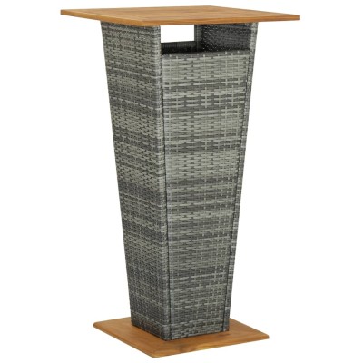 Bar table, gray,...