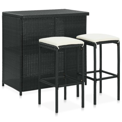 Bar furniture set, 3 parts,...