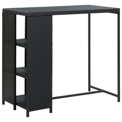 Bar table with shelf,...