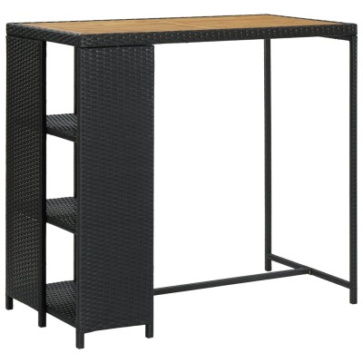 Bar table with shelf,...
