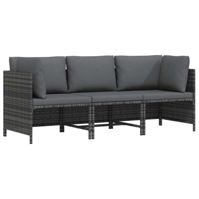 Three-seater garden sofa...