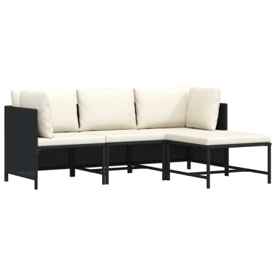 Garden set with cushions, 4...