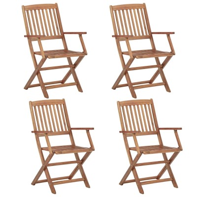 Folding outdoor chairs, 4...