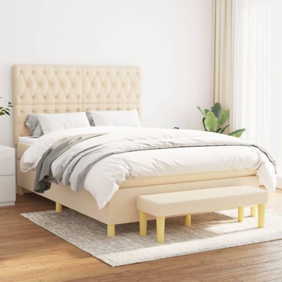 Bed with springs and...