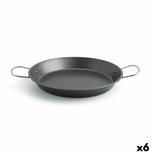 Pan Quid Senia Чёрный Металл Сталь Ø 32 cm (6 штук)