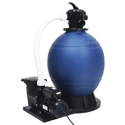 Sand filter with 4-way...