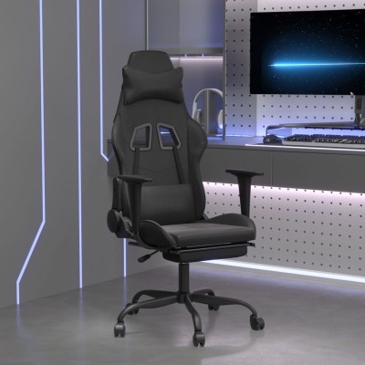 Gaming chair with footrest,...