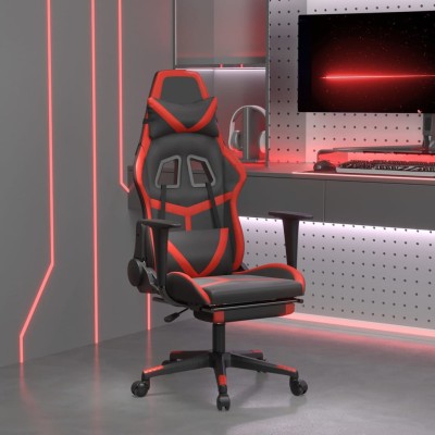Gaming chair with footrest,...