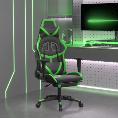 Gaming chair with footrest,...