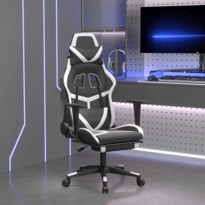 Gaming chair with footrest,...