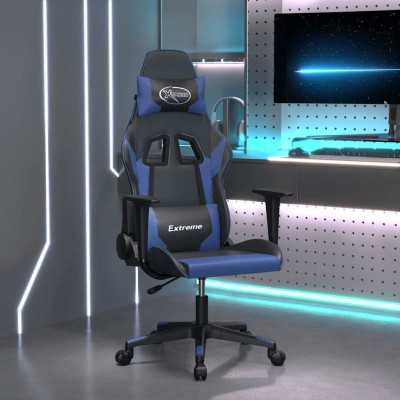 Gaming chair, black and...