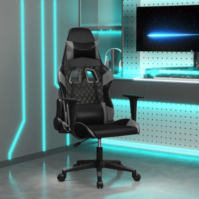 Gaming chair, black and...