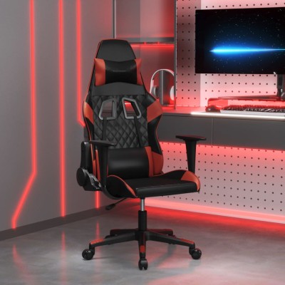 Gaming chair, black and...