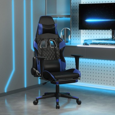 Gaming chair with footrest,...