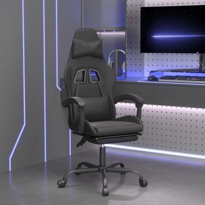 Gaming chair with footrest,...