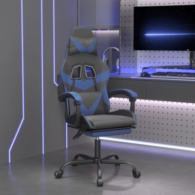 Gaming chair with footrest,...
