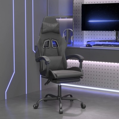 Gaming chair with footrest,...