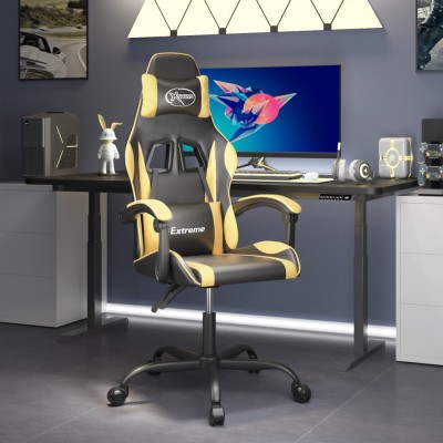 Gaming chair, black and...