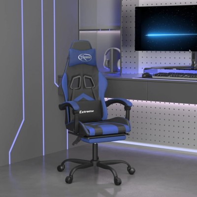 Gaming chair with footrest,...