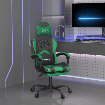 Gaming chair with footrest,...