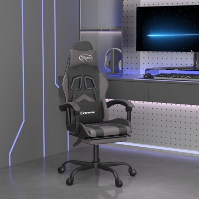 Gaming chair with footrest,...