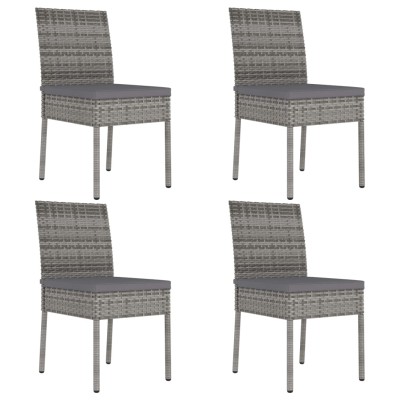 Garden dining chairs, 4...